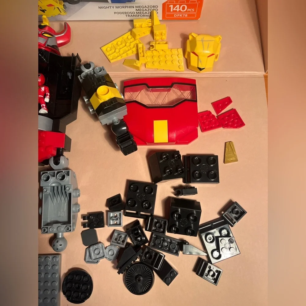 MEGA CONSTRUX ( POWER RANGERS ) LEGO style building toy set 🔴🔴🔴🔴🔴🔴🔴🔴🔴🔴🔴🔴🔴